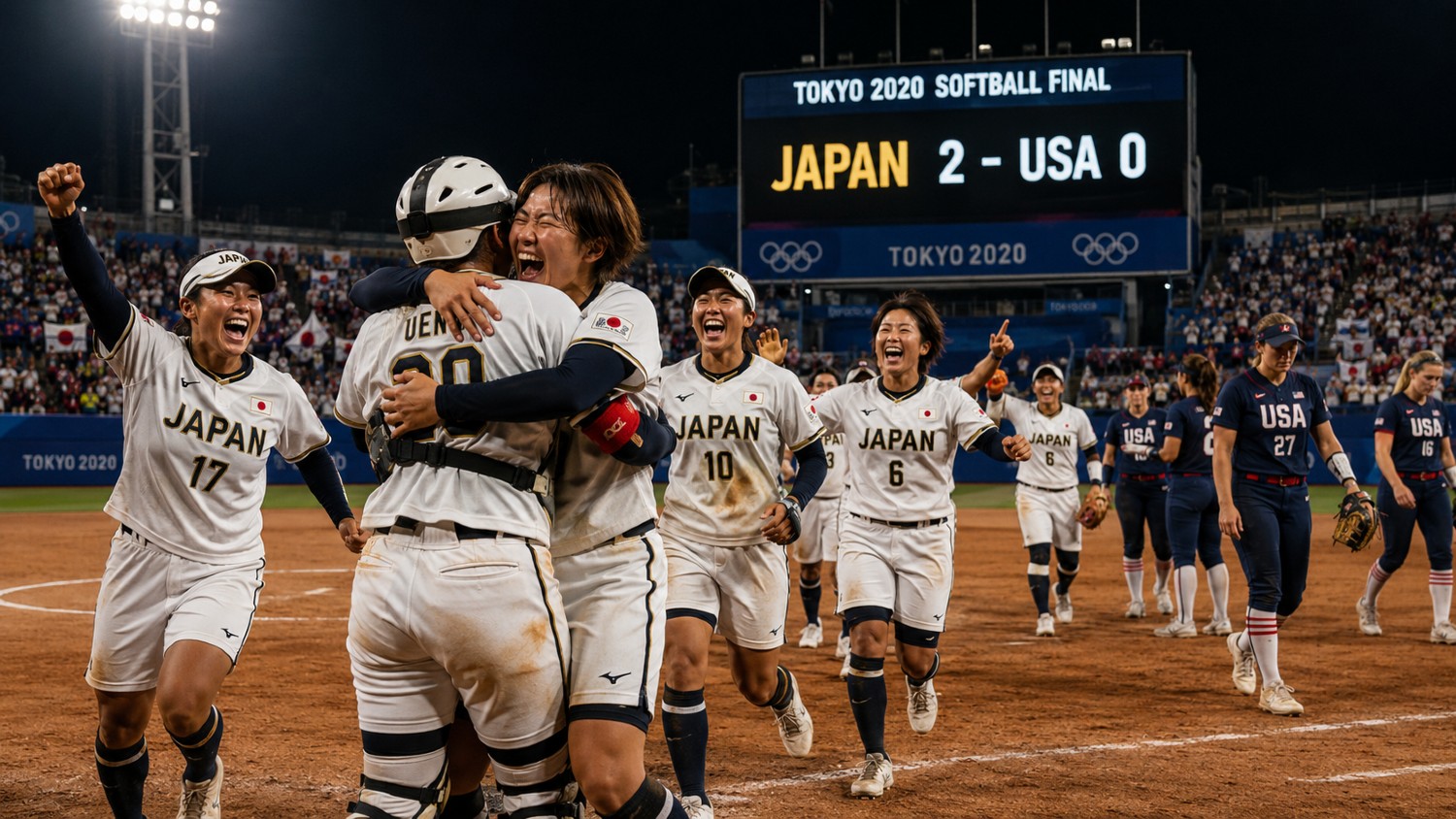 The 2020 Olympics - Japan vs. USA Softball