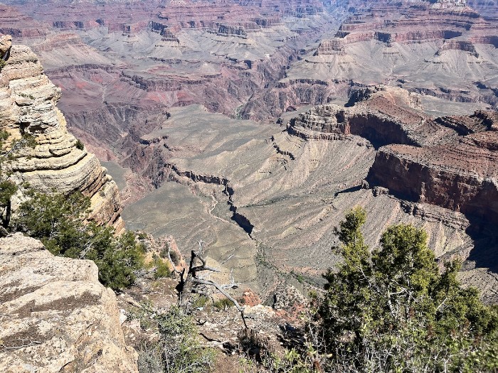 Amazing Views from Mather Point.  A nice little climb to get up there!